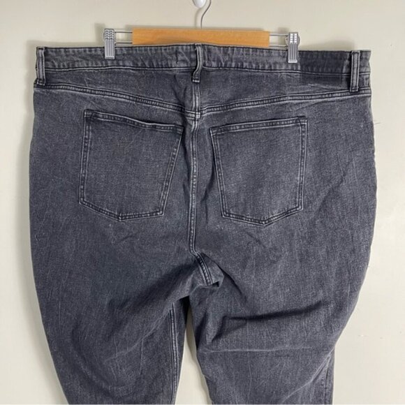 Abercrombie & Fitch Curve Love High Rise Mom Jean Black size 24 - Picture 7 of 13